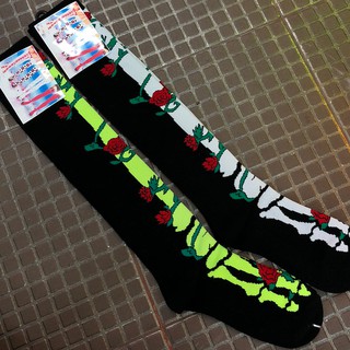 New! Long Rose sock มี2สี Free size ของใหม่!