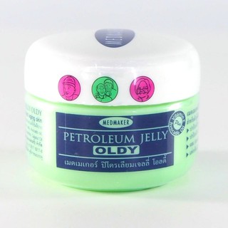 Medmaker Petroleum Jelly Oldy ผู้สูงอายุ 50 G จำนวน 1 กระปุกเขียว EXP04/2025