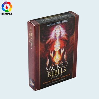 Sacred Rebels Oracle:Guidance for Living a Unique &amp; Authentic Life Tarot Card Game