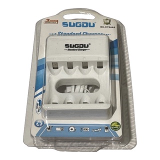 แท่นชาร์จเปล่า SUGDU ชาร์จขนาด AA และ AAA 1.2V ผ่าน USB