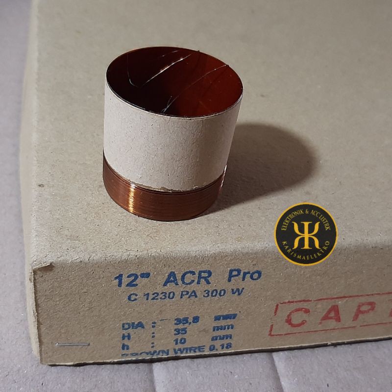 SPOL SPUL COIL SPEAKER ACR 12 INCH 1230 PA