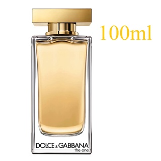 (รับเงินคืน 15% ใช้โค้ด J5BAK66V) DOLCE&amp;GABBANA The One Women Eau De Toilette 100ml (รุ่นเทสเตอร์กล่องขาว)