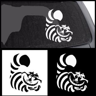 ❉ Cheshire Cat ยานยนต์ ป้ายสติกเกอร์ ❉ 1Pc Alices Adventures in Wonderland Cartoon Fashion Car Doodle สติ๊กเกอร์