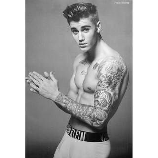 โปสเตอร์ โฆษณา กางเกงใน Justin Bieber Underwear POSTER 24”x35” Inch Advertising Campaign