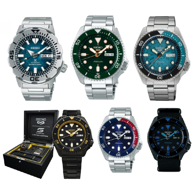 [โค้ด 1111DISCOUNT15 ลด 1,111] SEIKO SUBMARINE รุ่น SNZF17K/SNZF15K/SNZF15J SEIKO PROSPEX