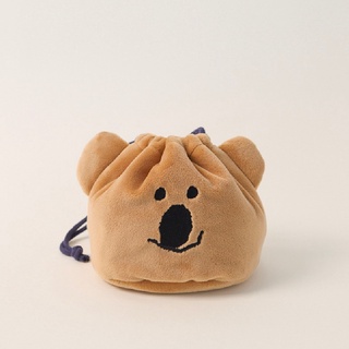 [Pre-order] dinotaeng ʕ·ᴥ·ʔ — Quokka Dumpling Pouch