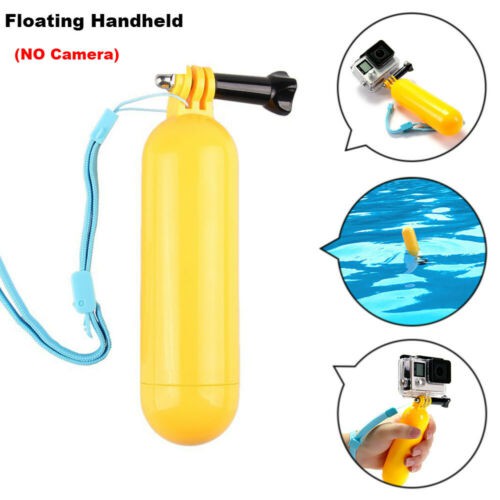 Floating Bar Yellow Floaty Bobber C ทุ่นลอยน้ำ ไม้ลอยน้ำ เบา เห็นชัด สีเหลือง กล้อง for GoPro / DJI l Action Camera