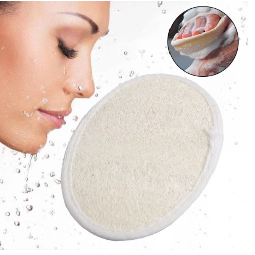 Loofa ฟองน้ํา Bath Body Face Shower Scrubber ธรรมชาติ Loofah Luffa Loofa อาบน้ํานวด Body Exfoliate