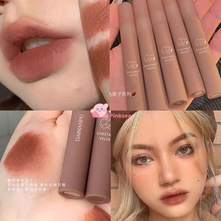 Hw 6 สี daimanpu Chestnut Velvet Matte Liquid ลิปสติกกันน้ํา ลิปกลอส ติดทนนาน ลิปสติกนู้ด ผู้หญิง สีแดง ลิปทินท์ ความงาม สีชมพู