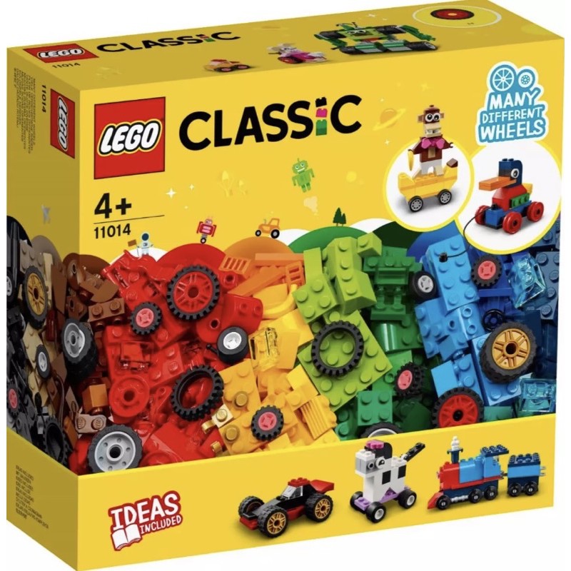 LEGO Classic 11014 Bricks and Wheels ของแท้