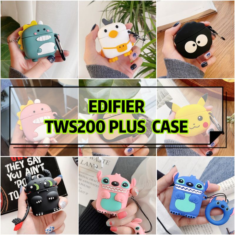 Edifier TWS200 / TWS200 Plus การ์ตูน น่ารัก เคสหูฟัง เคสป้องกัน ซิลิโคนนิ่ม เคส