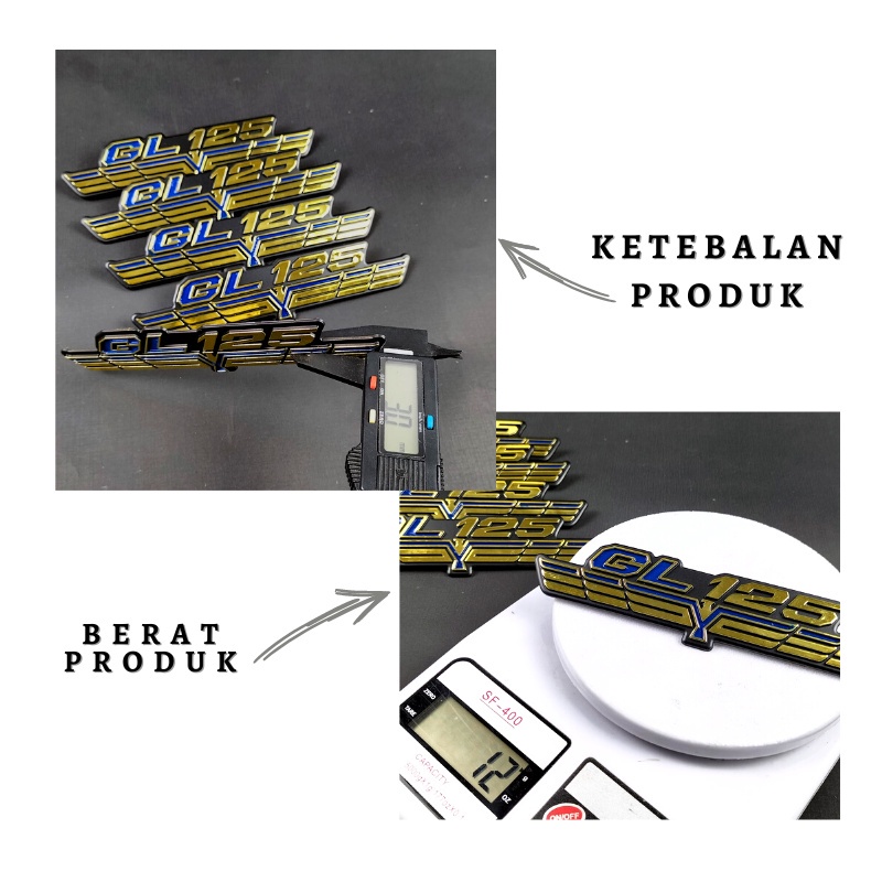 Honda GL100 125 สัญลักษณ์ถัง โลโก้ถัง Honda GL100