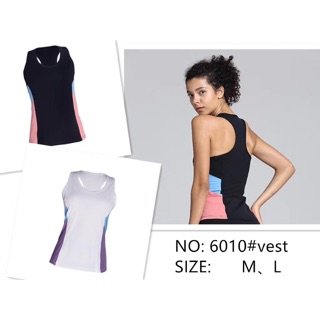 เสื้อกล้ามใส่ออกกำลังกาย เนื้อผ้าแน่นนุ่ม กระชับ P261