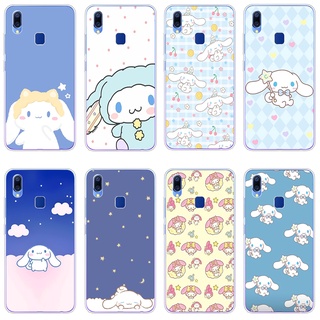 เคสซิลิโคนใส ลายการ์ตูนชินนาม่อนโรล กันกระแทก สําหรับ Vivo y83 y95 y85 y66