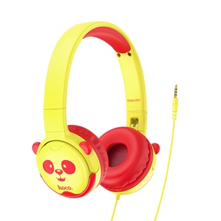W31 Childrens Wired Headphones With Microphone 85dB Over-Ear Cartoon  Headphone  Jack For Kids KING T7OB | Shopee Thailand