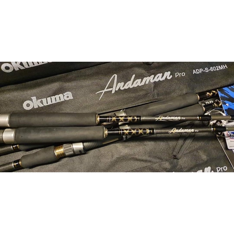 คันจิ๊กกิ้งทะเล okuma Andaman Pro 6 ฟุต  2 ท่อนต่อโคน