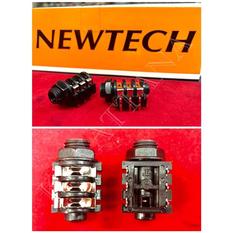 [จำนวน 4ตัว] Jack Mic แจ็คไมค์ ตัวหนอน ยี่ห้อ Newtech ของแท้