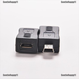 Gentle「ใหม่ อะแดปเตอร์แปลงสายชาร์จ Micro USB ตัวเมีย เป็น Mini USB ตัวผู้