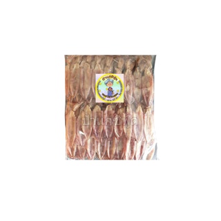 ปลาหมึกเจาะตาเเพ ตากเเห้ง 500g./เเพ็ค หมึกเจาะ อาหารทะเลแปรรูป หมึกตากแห้ง ปลาหมึกแห้ง