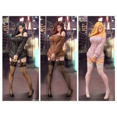 ฟิกเกอร์ Pvc อนิเมะ Daiki Kogyo Oda Non Illustration Shiho Kujo 1/6