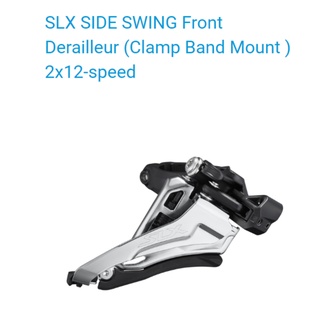 SHIMANO ตัวสับจาน SLX, FD-M7100-M  รัดกลาง Side Swing  31.8/34.9MM