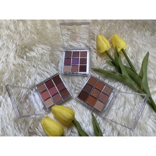 Novo lasting color eyeshadow อายแชโดว์ 9 เฉดสี พาเลทมินิน่ารัก ชิมเมอร์เกาหลีมาก