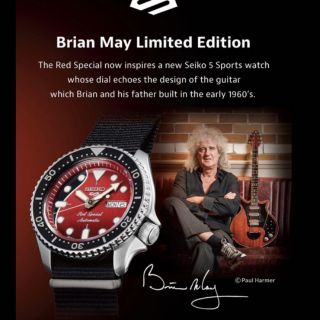 Seiko Brian May Limited SRPE83K1