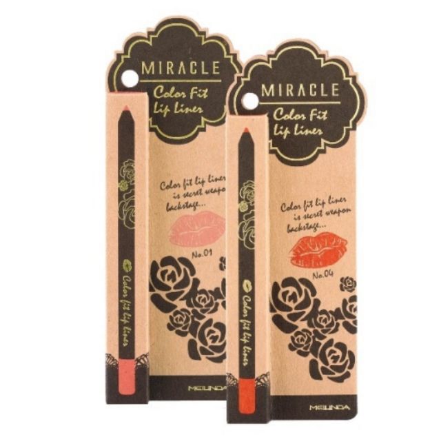 Mei Linda Miracle Color Fit Lip Liner ดินสอเขียนขอบปาก เมลินดา
