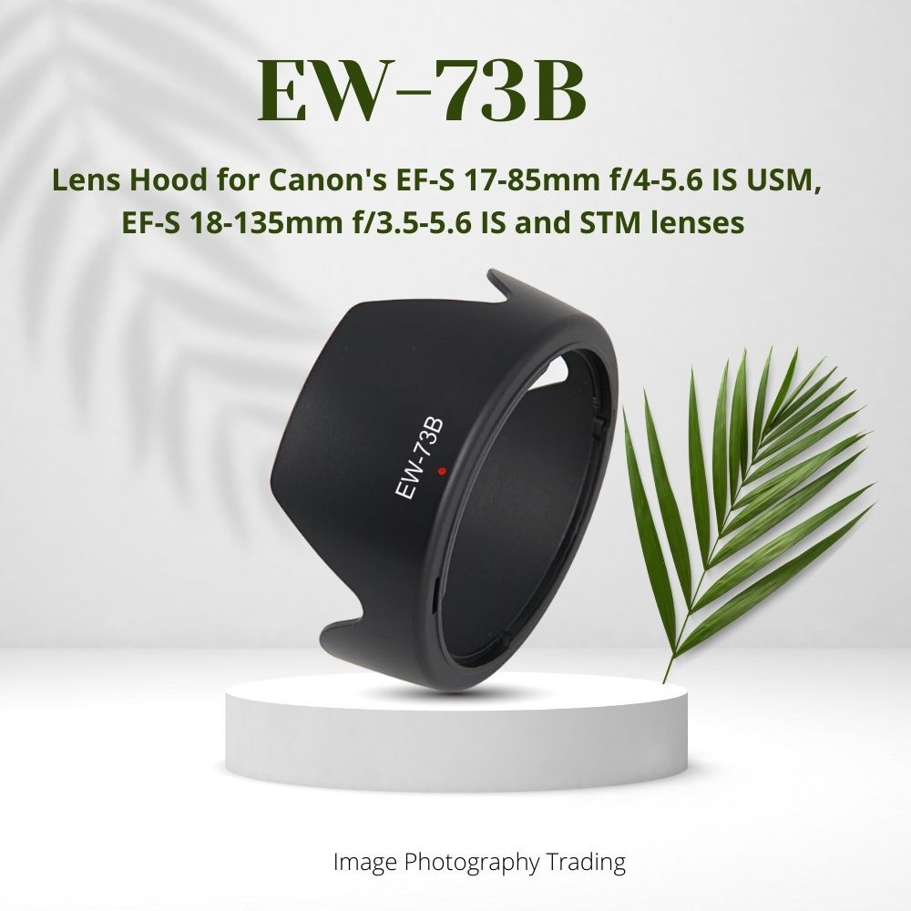 EW-73B EW73B เลนส์สําหรับ Canon EF-S 17-85mm f/4-5.6 IS USM, EF-S 18-135mm f/3.5-5.6 IS, EF-S 18-135