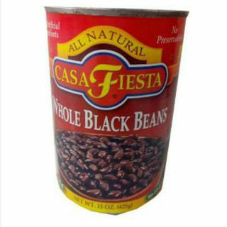 🔥สินค้าขายดี!! Casa Fiesta  Whole Black Beans454gคุณภาพระดับพรีเมี่ยม