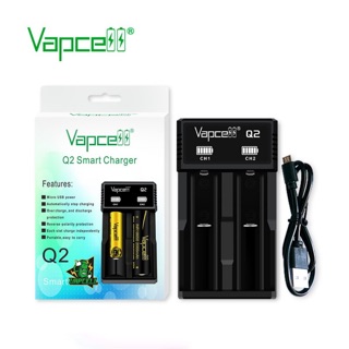 รางชาร์จvapcell Q2 เครื่องชาร์จถ่าน vapcell  แท้ 100%