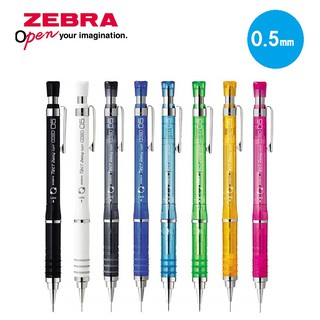 [ส่งจากญี่ปุ่น] Zebra Tect 2 Way ดินสอไฟ 2 หัว 0.5 มม.8 สี