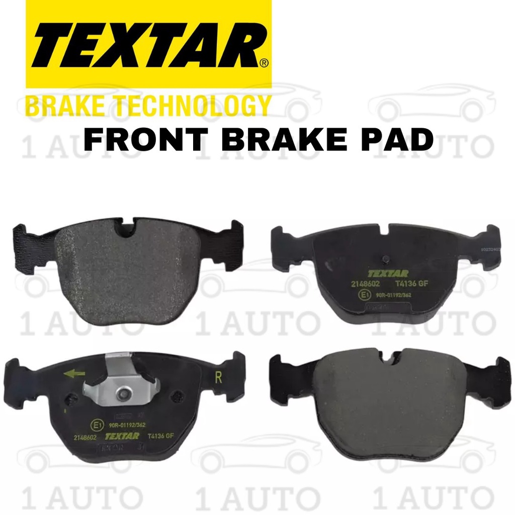 TEXTAR GERMANY ผ้าเบรคหน้า BMW X5 E53 3.0i 4.4i V8 E39 530i