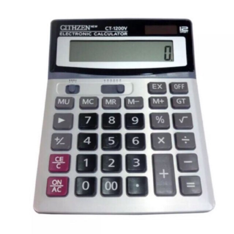 CALAO เครี่องคิดเลข หน้าจอ 12หลัก ร่น CL-1200V 05h Rat