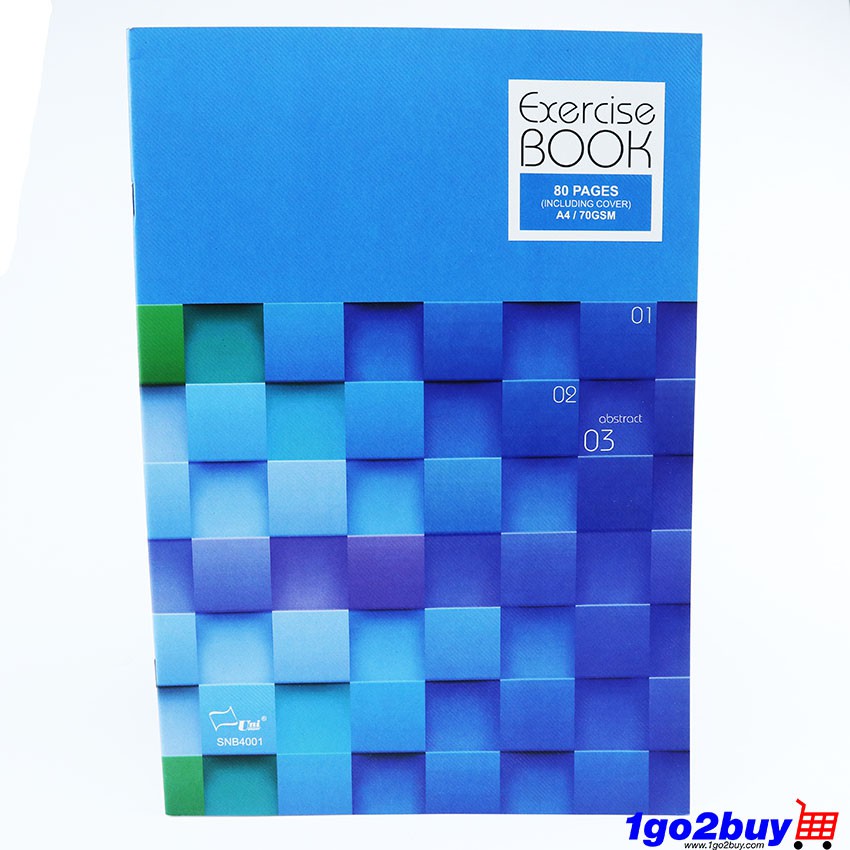 [Uni Paper] หนังสือออกกําลังกาย A4 80Pgs 70Gsm (SNB4501)