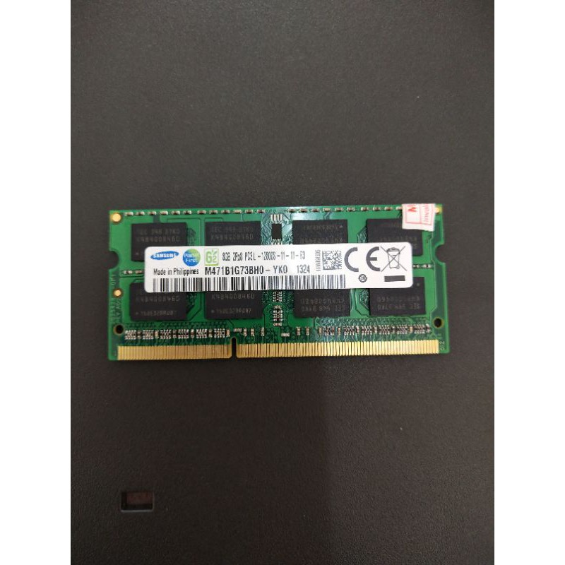 แรมโน๊ตบุ้ค​ 4 , 8 GB DDR3L​ / 1600Mhz (Samsung RAM Notebook)​