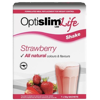 OptiSlim Life Shake Strawberry 50g x 7(สินค้า Pre-order)