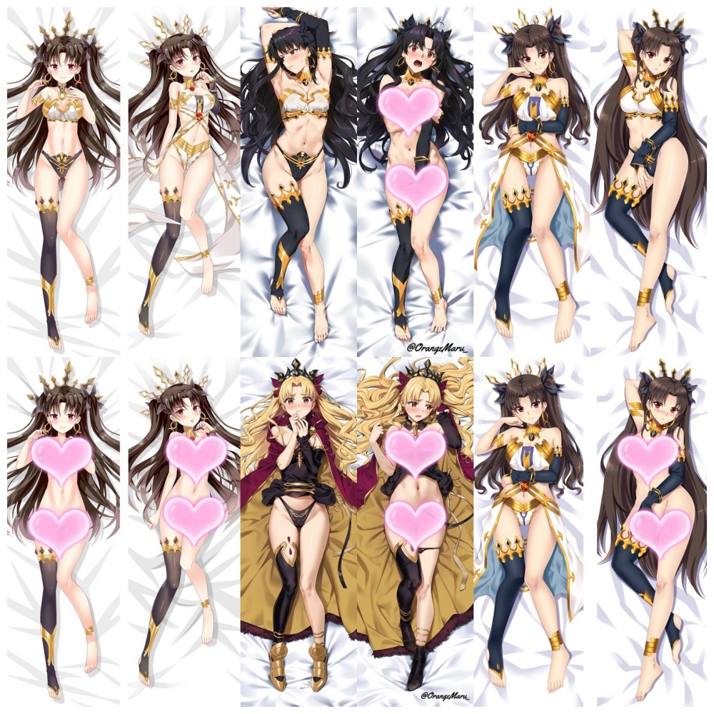 50X150 ซม.Fate/Grand Order Ishtar Dakimakura ชาย Otaku กอดหมอน Body Case Cover โยนเบาะ