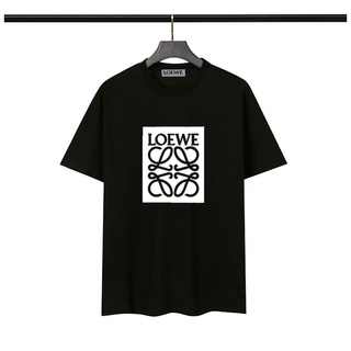 เสื้อยืดแขนสั้น คอกลม ผ้าฝ้าย พิมพ์ลาย Lo ewe Tag + Label