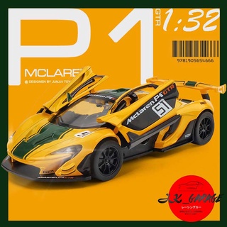 jk_garage 🚗🇯🇵 โมเดลรถเหล็ก Mclaren P1 GTR โมเดลรถยนต์ 1/32 รถเหล็กโมเดล  โมเดลรถ ของขวัญ แฟน 91/120