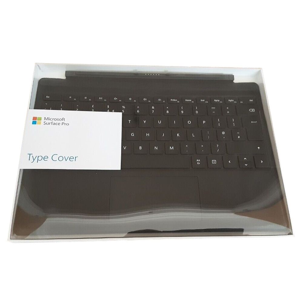 Microsoft Surface Pro 7 Type Cover (Black, Eng.) for Surface Pro 7+,7,6,5,4,3