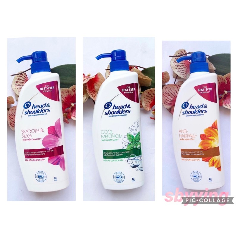 850 ml. ผลิต 10/24 ไซส์จัมโบ้ Head & Shoulders Shampoo Anti Dandruff แชมพูขจัดรังแค เฮด แอนด์ โชว์เดอร์