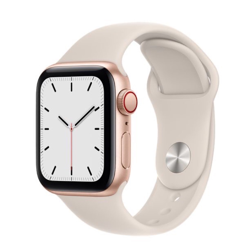 Apple watch se gold aluminum case with Starlight 40mm GPS มือ1ยังไม่เกะซีล