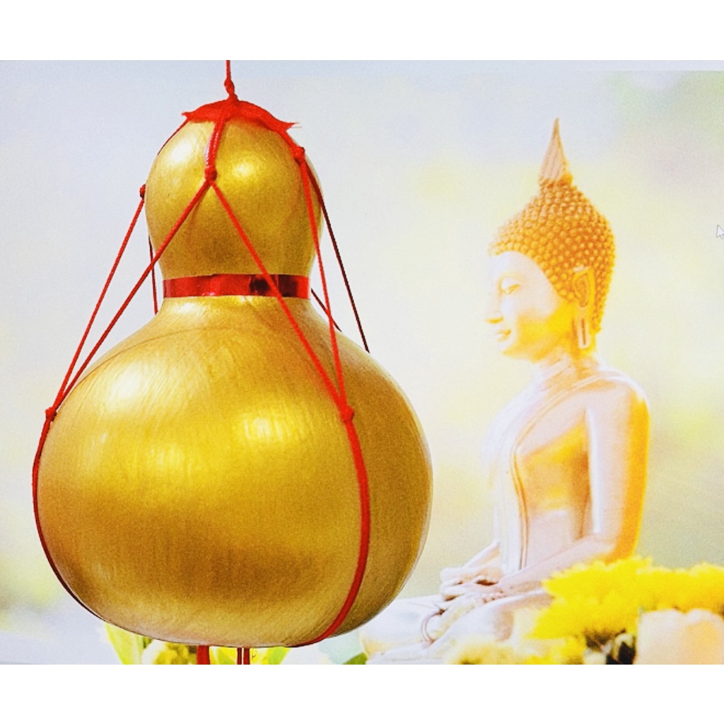 โมบายน้ำเต้าทอง(เล็ก) ขนาดสูง 9-15 ซม.