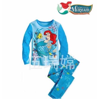 ชุดเซ็ต (เสือ+กางเกง) สไตล์ Baby Gap ลาย The Little Mermaid