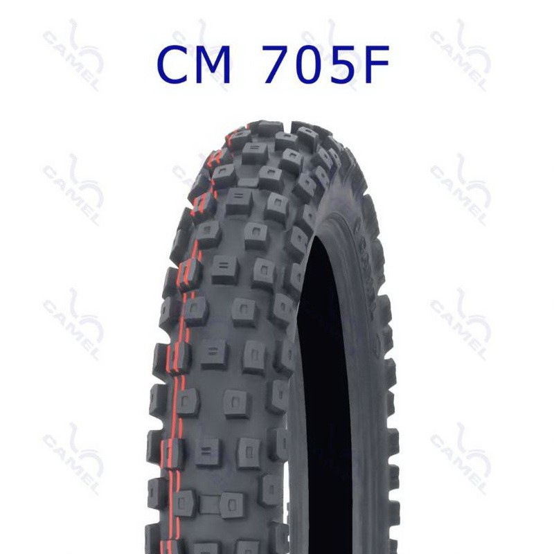 ยางวิบาก ขอบ 17 70/100-17 CM705F CAMEL MOTOCROSS ENDURO OFF-ROAD SPORT TIRE  70