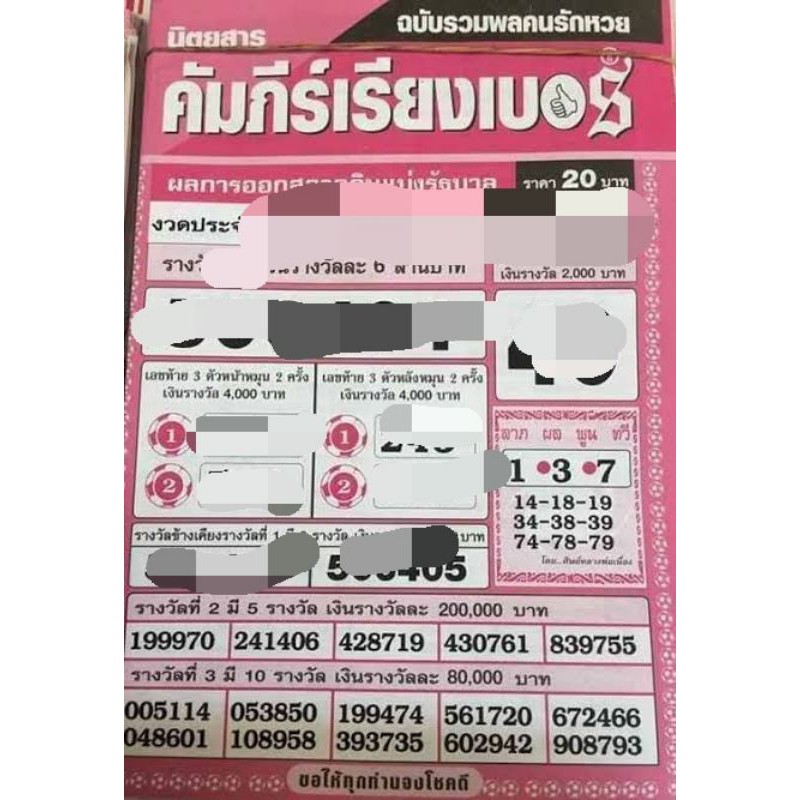 คัมภีร์เรียงเบอร์ 💃 จัดส่งงวดล่าสุด แม่นยำฉับไว