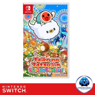 [พร้อมส่ง]Nintendo: Taiko no Tatsujin Rhythm Festival (ASIA ENG/JAP) แผ่นเกมสำหรับ Nintendo Switch