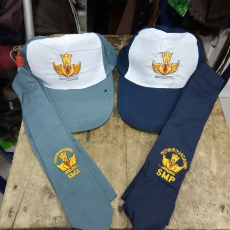 หมวก + เนคไท โรงเรียนมัธยม / มัธยม / SMK