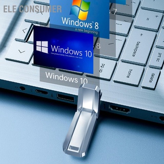 Ele แฟลชไดรฟ์ Usb3.2 Ssd โลหะ ความเร็วสูง สําหรับคอมพิวเตอร์ แล็ปท็อป รถยนต์ ทีวี